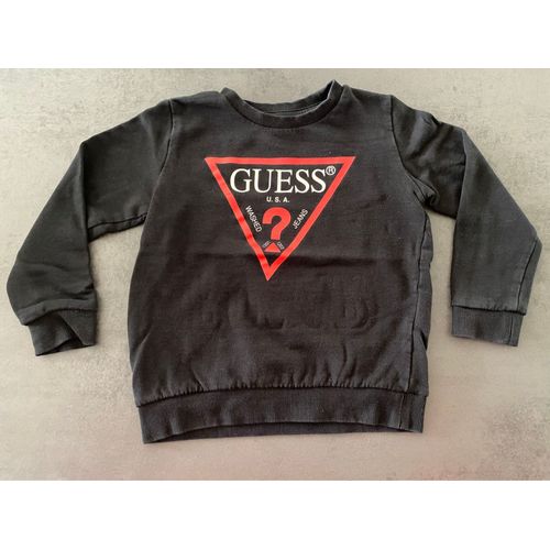 Sweat Noir Guess Taille 5 Ans