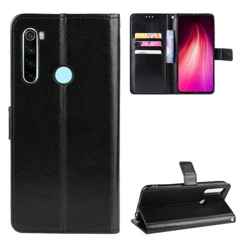 Housse Pour Xiaomi Redmi Note 8t Portefeuille Noire