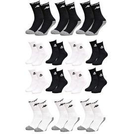 Chaussettes Homme Kappa Modèle Tennis -Assortiment Modèles Photos Selon Arrivages- Pack De 12 Paires Surprise