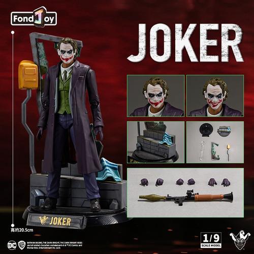 Figurines D'action Originales Dc 1/9 Justice League Batman Joker Harley Quinn Wonder Woman Victor Stone Aquaman Smile Man Har Joy Cadeau