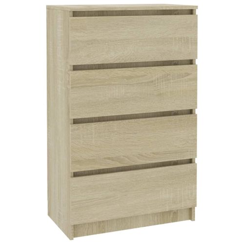 Vidaxl Buffet Chêne Sonoma 60x35x98,5 Cm Aggloméré
