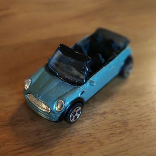Mini Cooper Cabriolet - 1:56 Ème Bleu-Majorette