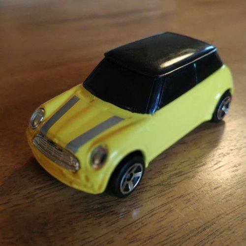 Mini Cooper - 1:56 Ème Jaune-Majorette