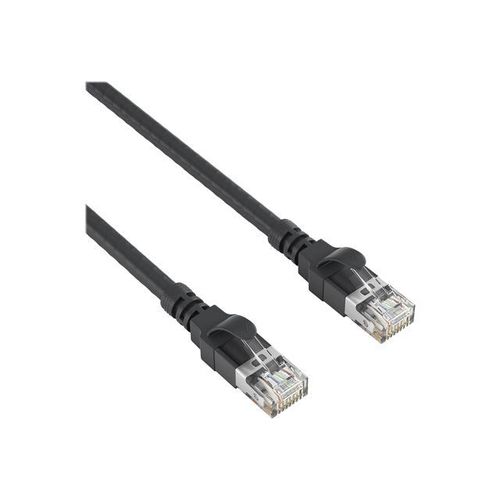 PureLink AVIT Media Series - Cordon de raccordement - RJ-45 (M) pour RJ-45 (M) - 10 m - SFTP - CAT 6a - démarré, sans halogène, sans crochet, bloqué - noir