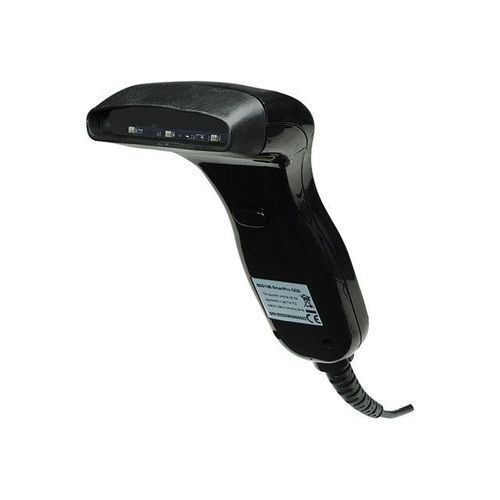 Manhattan Contact CCD Handheld Barcode Scanner, USB, 80mm Scan Width, Cable 152cm, Max Ambient Light: 3,000 lux (sunlight), Black, Three Year Warranty, Box - Scanner de code à barres - de poche -...