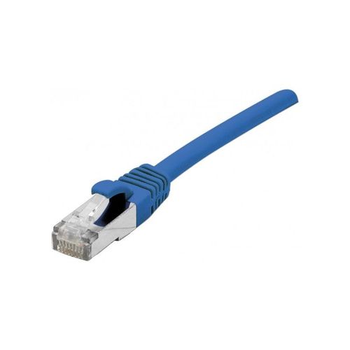 DEXLAN Cordon RJ45 catégorie 6A S/FTP LSOH snagless bleu - 20 m