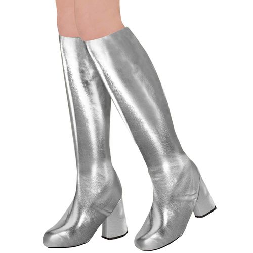 Surbottes Rétro Années 60 Argentées Taille Unique