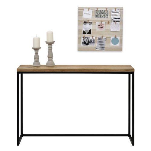 Table Console Icub 30x100x80cm Noir