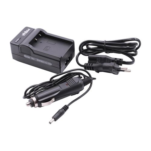 Chargeur secteur + allume cigare + boitier de recharge pour batteries Casio NP-90 pour CASIO Exilim EX-H20G EX-H 20 G