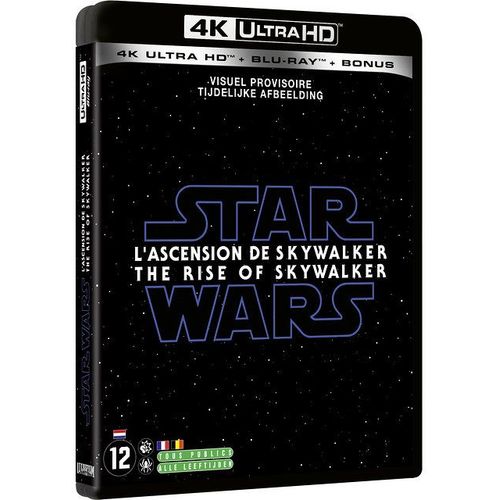 Star Wars 9 : L'ascension De Skywalker - 4k Ultra Hd + Blu-Ray + Blu-Ray Bonus