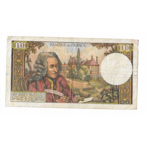 Billet De 10 Franc 1969