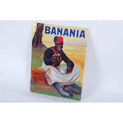 Plaque Métal 15x21 - Tirailleur Moderne - Banania | Boutique