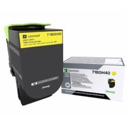 Lexmark 71b0h40 Cartouche De Toner 1 Pièce(s) Original Jaune