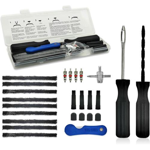 26 Pièces Kits De Réparation De Pneus, Bandes De Réparation De Pneus Pour Voiture Moto