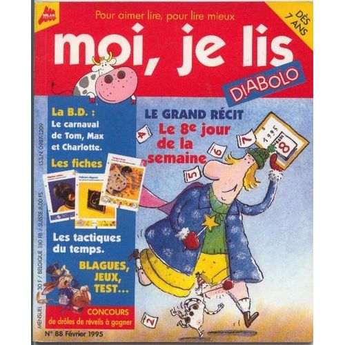 Moi, Je Lis Diabolo N° 88 : Le 8è Jour De La Semaine