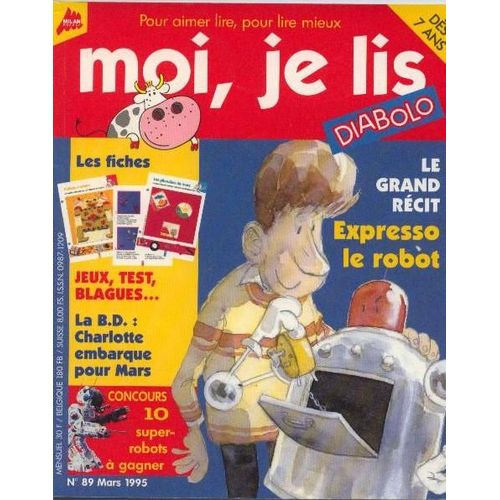 Moi, Je Lis Diabolo N° 89 : Expresso Le Robot