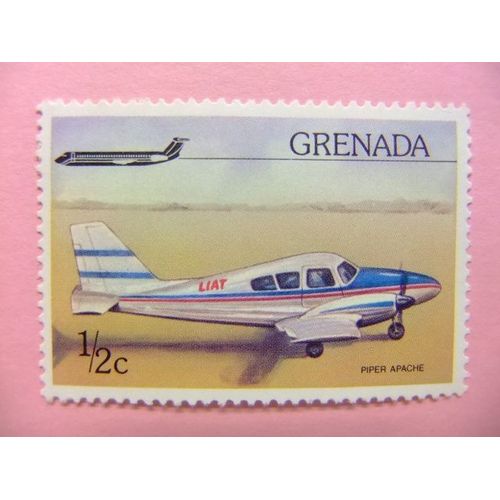 Grenade Grenada 1976 Aviación De Turismo Piper Apache Yvert 696 ** Mnh