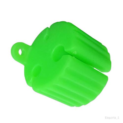 Clip De Canne À Pêche À Boule Fixe, Connecteur De Tube De Pêche Souple Vert