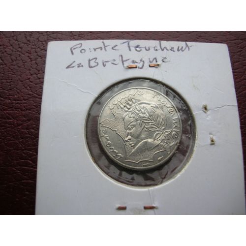 10 Francs Jiménez 1986 Variété Bretagne Touchant Le Listel
