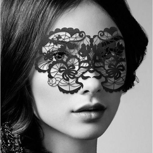 Masque Anna - Noir Bijoux Indiscrets