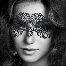 Masque Dalila - Noir Bijoux Indiscrets