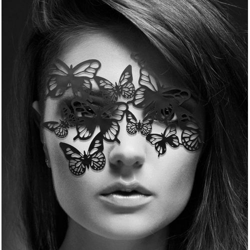 Masque Sybille - Noir Bijoux Indiscrets