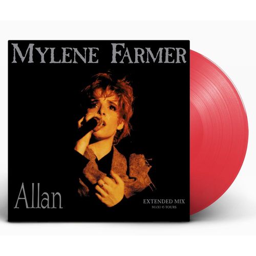 Mylene Farmer Maxi 45tours Vinyle Allan Exclusivité Couleur Rouge