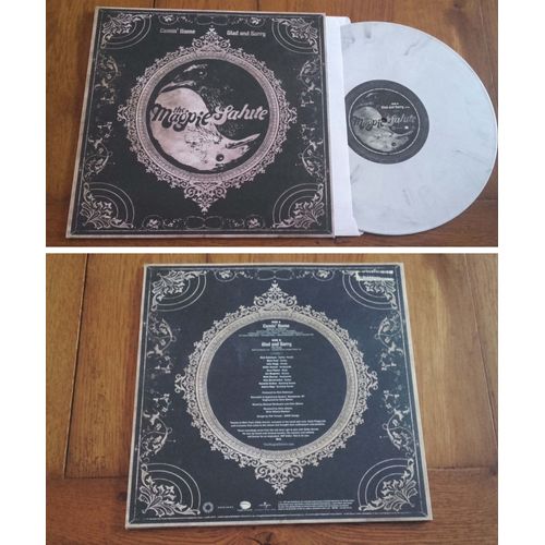 25cm The Magpie Salute Comin Home Vinyle Blanc Marbre Eric Clapton
