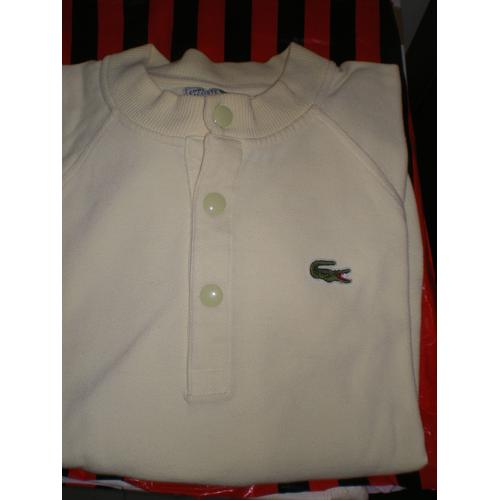 1 sweat jaune clair Lacoste taille 46 Mode femme Rakuten