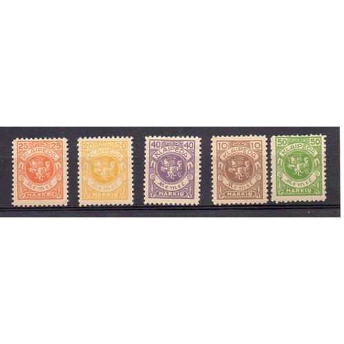 Lituanie- Lot De 5 Timbres Neufs Avec Trace De Charnière