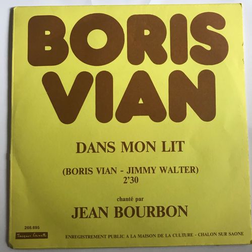 Dans Mon Lit/La Vie Est Comme Une Dent