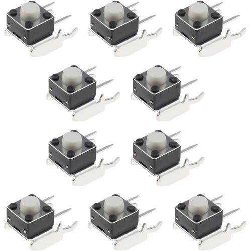 Rb Lb Lot De 10 Boutons De Rechange Pour Pare-Chocs Compatible Avec Manette Microsoft Xbox One Xbox 360 Noir 6 X 6 X 5 Mm