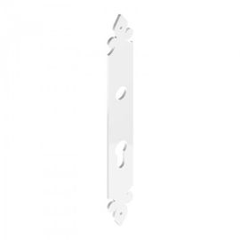 Plaque En Aluminium Pour Grille Et Portail - Blanc Tirard
