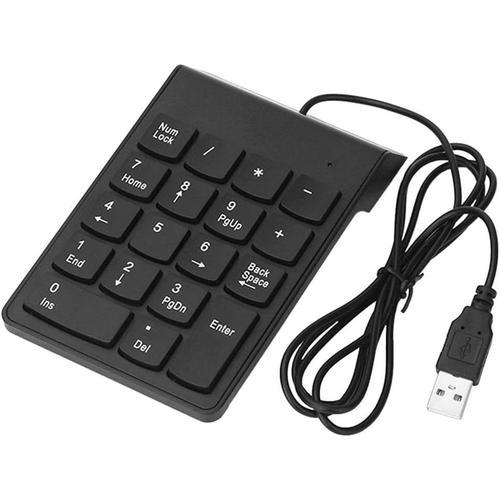 Mini clavier USB à une main pour ordinateur portable PC compatible avec Win7/8/NT/ME/2000/XP/Vista Win10/Android/Linux/iOS