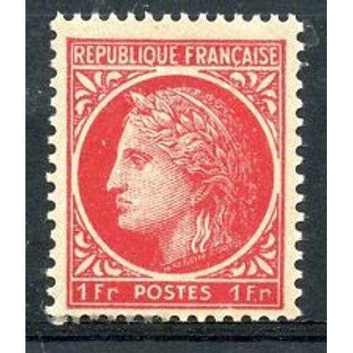 Timbre France 1945 Neuf ** Yt N° 676 Ceres 1 F
