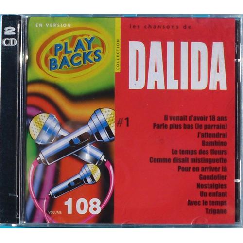 Les Chansons De Dalida En Version Play Back Vol 108