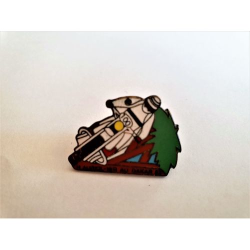 Pins Moto H. Auriol 1er Au Dakar 83 / Signé Pin's Privilège