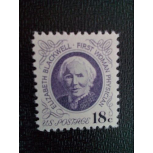 Timbre Etats Unis Yt 1011 Dre Elizabeth Blackwell 1974 ( 031212 4 )