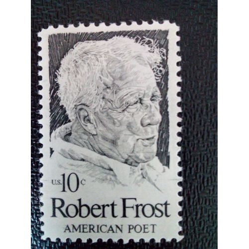 Timbre Etats Unis Yt 1013 Robert Frost (1873-1963), Poète 1974 ( 031212 4 )