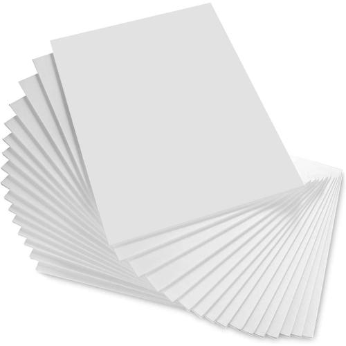 Lot De 16 Carton Mousse A3, Carton Plume Mousse Blanc, Plaque Polystyrene 5mm Pour Art, Photos Panneaux De Mariage, Panneau D¿Affichage (297 × 420 Mm)