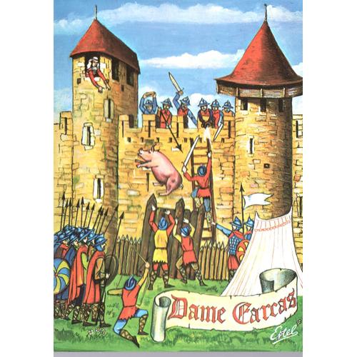 Carte Postale De La Cité De Carcassonne (Aude) Dame Carcas