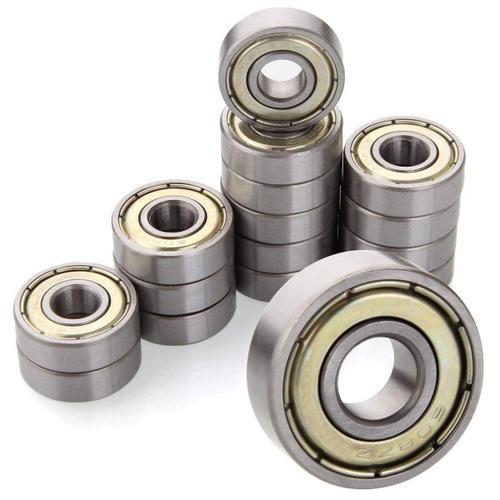 608 Zz Roulements À Billes, 50 Pcs Roulements À Billes De Qualité Pour Skateboards, Rollers, Trottinettes, Longboard (8 Mm X 7 Mm X 22 Mm)