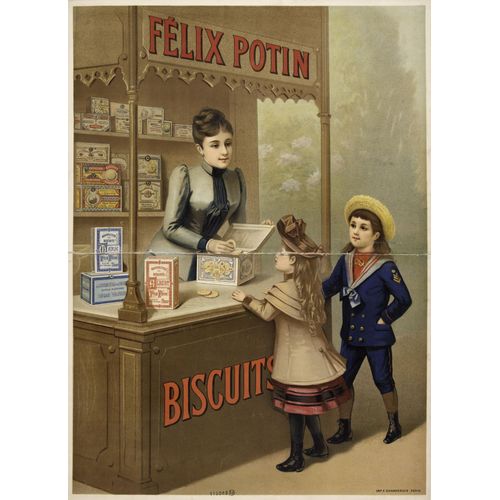 Affiche Biscuits Felix Potin