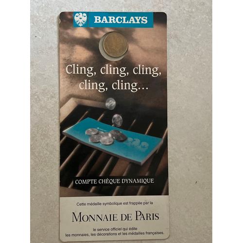 Écu Dans Son Écrin De La Monnaie De Paris, Offert Par Liberation Et Barclay’S Banque