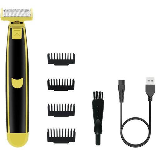 Tondeuse À Barbe Électrique Pour Hommes, Tondeuse À Cheveux Sans Fil, 110v 220v, Rasoir Électrique Avec 4 Peignes De Limite, Charge Usb 700mah, Tondeuse À Cheveux Électrique