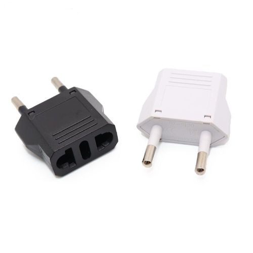 Prise Adaptateur Secteur Usa Chine Japon Vers France Blanche, Couleur: Blanc