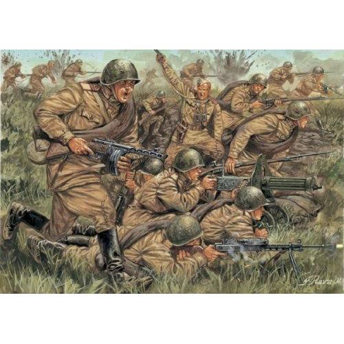 The Hobby Company Italeri Ww2 Russian Infantry, Scale 172, Item Number 510006057