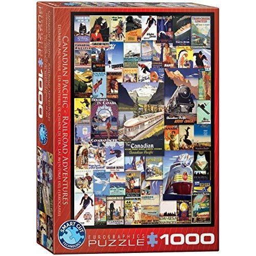 Eurographics Canadian Pacific Adventures Puzzle (1000-Piece)