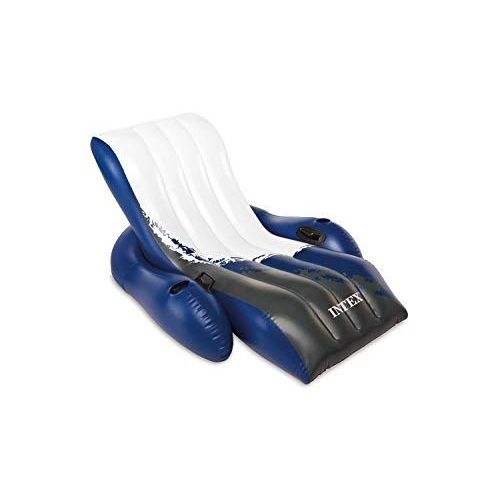 Intex Floating Recliner Inflatable Lounge, 71in X 53in