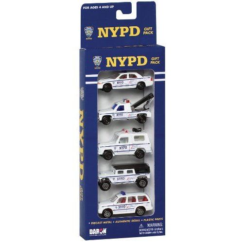 Daron Nypd Vehicle Gift Set, 5-Piece